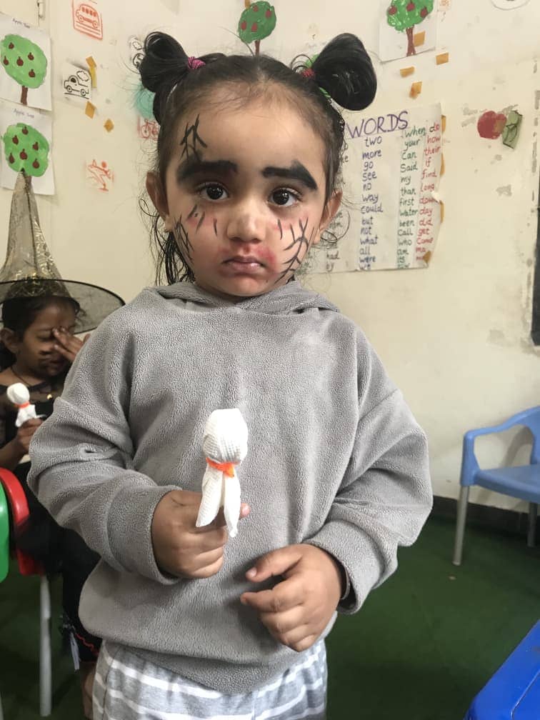 Children and teachers at Karibu School